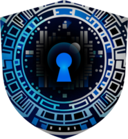 Modern Technology Cybersecurity Icon Crop-out png