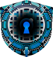 Modern Technology Cybersecurity Icon Crop-out png