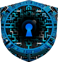 Modern Technology Cybersecurity Icon Crop-out png