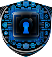 Modern Technology Cybersecurity Icon Crop-out png