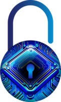 Modern Technology Cybersecurity Icon Crop-out png