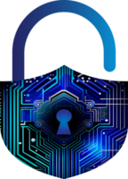 Modern Technology Cybersecurity Icon Crop-out png