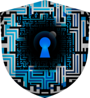 Modern Technology Cybersecurity Icon Crop-out png