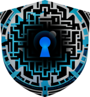 Modern Technology Cybersecurity Icon Crop-out png