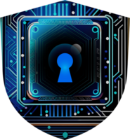 Modern Technology Cybersecurity Icon Crop-out png