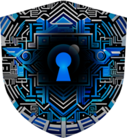 Modern Technology Cybersecurity Icon Crop-out png