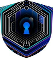 Modern Technology Cybersecurity Icon Crop-out png