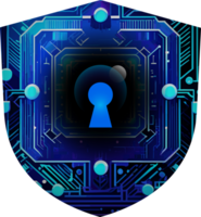 Modern Technology Cybersecurity Icon Crop-out png