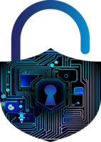 Modern Technology Cybersecurity Icon Crop-out png