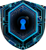 Modern Technology Cybersecurity Icon Crop-out png