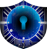 Modern Technology Cybersecurity Icon Crop-out png