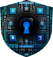 Modern Technology Cybersecurity Icon Crop-out png