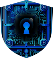 Modern Technology Cybersecurity Icon Crop-out png