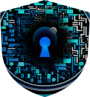 Modern Technology Cybersecurity Icon Crop-out png