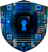 Modern Technology Cybersecurity Icon Crop-out png