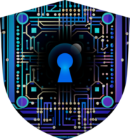 Modern Technology Cybersecurity Icon Crop-out png