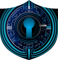 Modern Technology Cybersecurity Icon Crop-out png