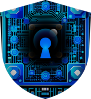 Modern Technology Cybersecurity Icon Crop-out png