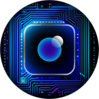 Modern Technology Cybersecurity Icon Crop-out png