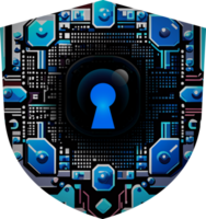 Modern Technology Cybersecurity Icon Crop-out png