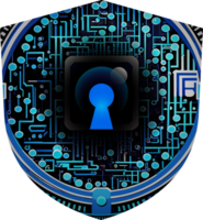 Modern Technology Cybersecurity Icon Crop-out png