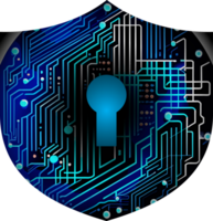 Modern Technology Cybersecurity Icon Crop-out png