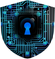 Modern Technology Cybersecurity Icon Crop-out png