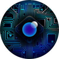 Modern Technology Cybersecurity Icon Crop-out png