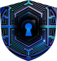 Modern Technology Cybersecurity Icon Crop-out png