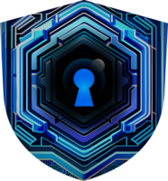 Modern Technology Cybersecurity Icon Crop-out png