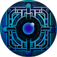 Modern Technology Cybersecurity Icon Crop-out png