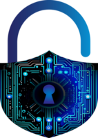 Modern Technology Cybersecurity Icon Crop-out png