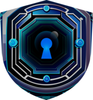 Modern Technology Cybersecurity Icon Crop-out png