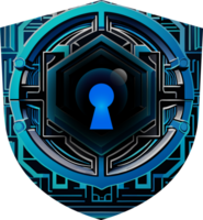 Modern Technology Cybersecurity Icon Crop-out png