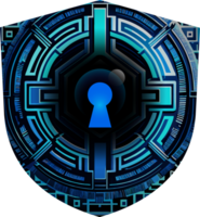 Modern Technology Cybersecurity Icon Crop-out png