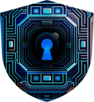 Modern Technology Cybersecurity Icon Crop-out png