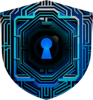 Modern Technology Cybersecurity Icon Crop-out png