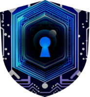 Modern Technology Cybersecurity Icon Crop-out png