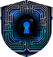 Modern Technology Cybersecurity Icon Crop-out png