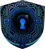 Modern Technology Cybersecurity Icon Crop-out png