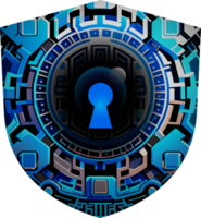 Modern Technology Cybersecurity Icon Crop-out png