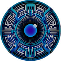 modern Technologie Internet-Sicherheit Symbol Ausschneiden png