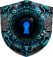 Modern Technology Cybersecurity Icon Crop-out png