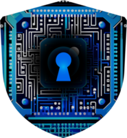 Modern Technology Cybersecurity Icon Crop-out png