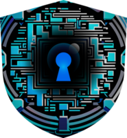 Modern Technology Cybersecurity Icon Crop-out png