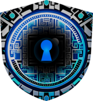 Modern Technology Cybersecurity Icon Crop-out png