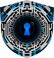 Modern Technology Cybersecurity Icon Crop-out png