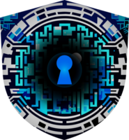 Modern Technology Cybersecurity Icon Crop-out png