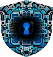 Modern Technology Cybersecurity Icon Crop-out png