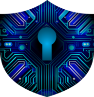 Modern Technology Cybersecurity Icon Crop-out png